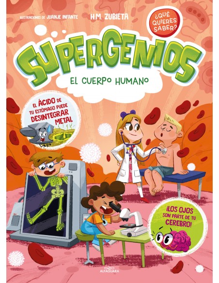 El cuerpo humano Supergenios Que quieres saber 1