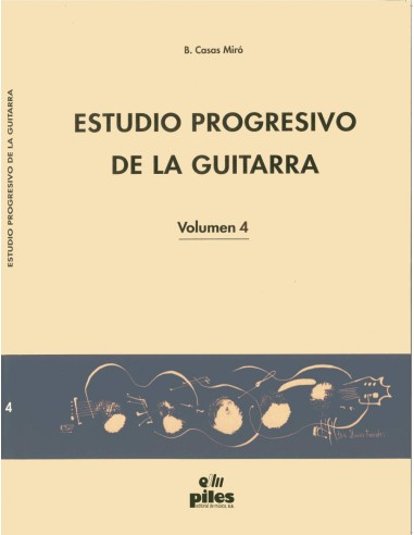 Estudio Progresivo de la Guitarra Vol 4