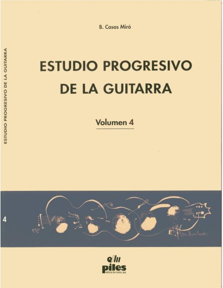 Estudio Progresivo de la Guitarra Vol 4
