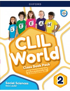 SOCIAL SCIENCE 2 COURSEBOOK CLIL WORLD 2023