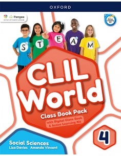 SOCIAL SCIENCE 4 COURSEBOOK CLIL WORLD 2023