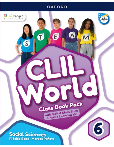 SOCIAL SCIENCE 6 COURSEBOOK CLIL WORLD 2023
