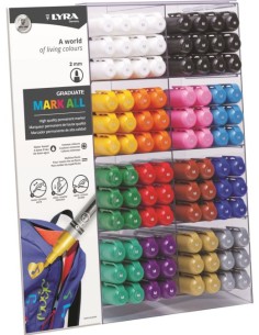 Exp 192 rotuladores lyra graduate mark all 2mm colores surtidos