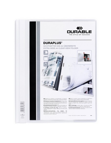 Pack 25 Unid. Duraplus A4 Blanco 257902