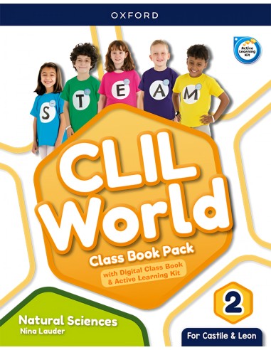 NATURAL SCIENCE 2 COURSEBOOK CLIL WORLD CASTILLA Y LEON 2023