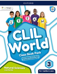 NATURAL SCIENCE 3 COURSEBOOK CLIL WORLD CASTILLA Y LEON 2023