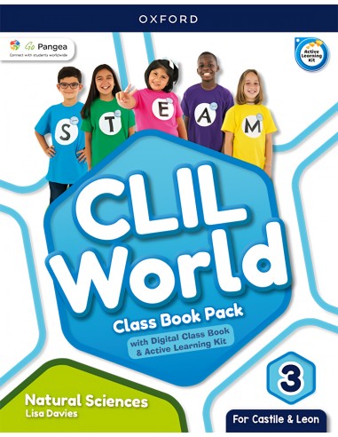 NATURAL SCIENCE 3 COURSEBOOK CLIL WORLD CASTILLA Y LEON 2023