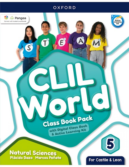 NATURAL SCIENCE 5 COURSEBOOK CLIL WORLD CASTILLA Y LEON 2023