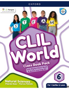 NATURAL SCIENCE 6 COURSEBOOK CLIL WORLD CASTILLA Y LEON 2023