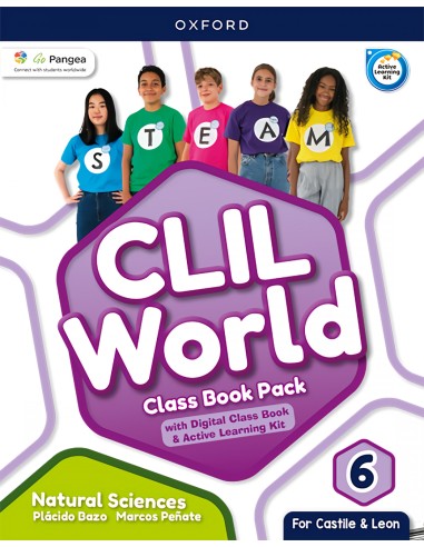 NATURAL SCIENCE 6 COURSEBOOK CLIL WORLD CASTILLA Y LEON 2023