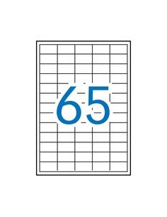 C 100 HOJAS ETIQUETAS FT IM 38X212 APLI CANTOS RECTOS