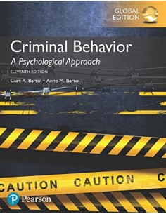 CRIMINAL BEHAVIOR A PSYCHOLOGICAL APROACH