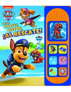 EN SUS MARCAS LISTOS AL RESCATE 7 BOTONES CON SONIDO PATRULLA CANINA LSB