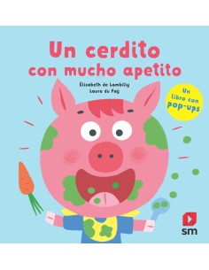 Un cerdito con mucho apetito