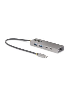 10G2A1C25EPD-USB-HUB base para portátil y replicador de puertos Alámbrico USB 3.2 Gen 2 (3.1 Gen 2) Type-C Gris