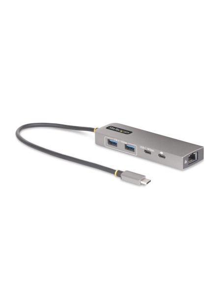 10G2A1C25EPD-USB-HUB base para portátil y replicador de puertos Alámbrico USB 3.2 Gen 2 (3.1 Gen 2) Type-C Gris