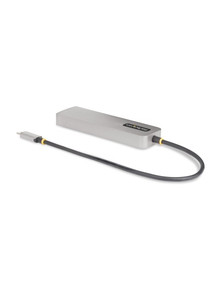 10G2A1C25EPD-USB-HUB base para portátil y replicador de puertos Alámbrico USB 3.2 Gen 2 (3.1 Gen 2) Type-C Gris