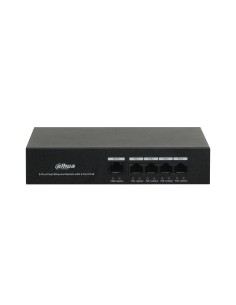 PoE DH-PFS3005-4ET-36 switch No administrado L2 Fast Ethernet (10/100) Energía sobre Ethernet (PoE) Negro