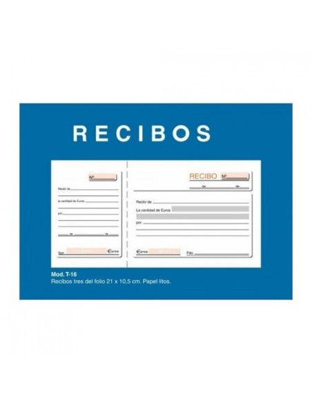 PAQ 10 TALONARIOS DE RECIBOS 1 3 FOLIO 21X105 CM LOAN PAQ 10 TALONARIOS DE RECIBOS 1 3 FOLIO 21X105 CM LOAN