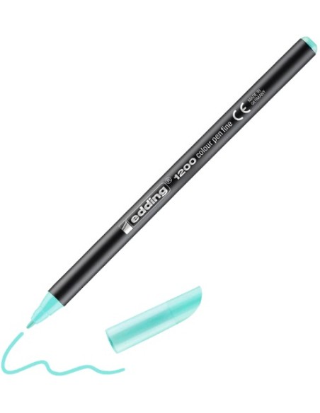 C 10 rotulador edding 1200 pastel verde menta suave 88 punta de fibra