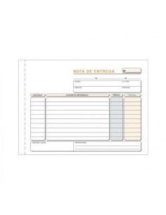 PAQ 5 TALONARIOS DE ENTREGAS 1 4 APAISADO TRIPLICADO AUTOCO