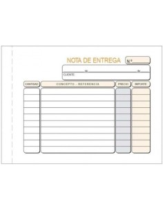 PAQ 5 TALONARIOS DE ENTREGAS 1 8 APAISADO TRIPLICADO AUTOCO