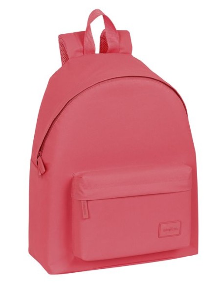 MOCHILA SAFTA BASIC ROSA 33x42x15cm