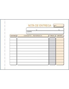 PAQ 10 TALONARIOS DE ENTREGAS 1 8 APAISADO DUPLICADO AUTOCO