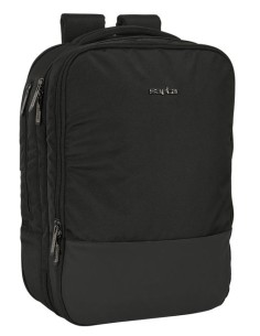 MOCHILA FIN DE SEMANA PORTATIL 156 SAFTA BUSINESS BLACK 30x44x16cm