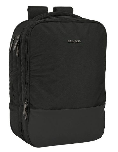 MOCHILA FIN DE SEMANA PORTATIL 156 SAFTA BUSINESS BLACK 30x44x16cm