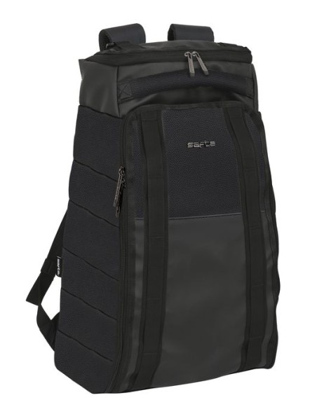 MOCHILA VIAJE SAFTA BUSINESS BLACK 33x55x18cm