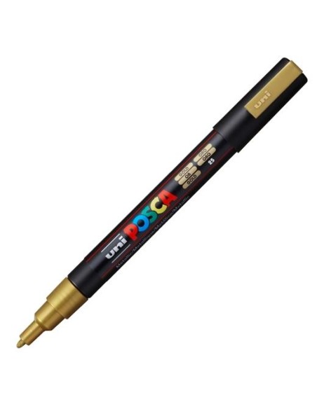 MARCADOR UNI-BALL POSCA PC3M 0.9-1.3MM ORO