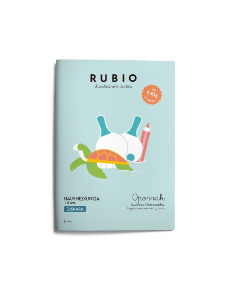 RUB VACACIONES 3 INFANTIL EUSKERA