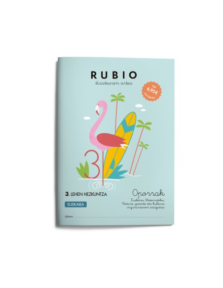 RUB VACACIONES 3 PRIMARIA EUSKERA