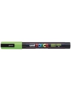 UNIBALL MARCADOR POSCA PC-3M PUNTA CÓNICA 0,9 - 1,3 MM VERDE MANZANA