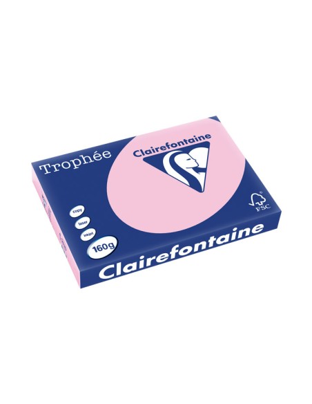 PAQ. 250H PAP. TROPHEE CLF SUAVE A3 160G ROSA