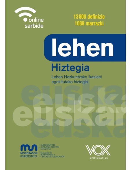 Lehen Hiztegia Lehen Hiztegia