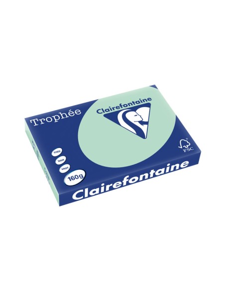 PAQ. 250H PAP. TROPHEE CLF SUAVE A3 160G VERDE