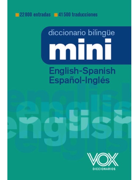 Diccionario Mini English Spanish Espanol Ingles Diccionario Mini English Spanish Espanol Ingles