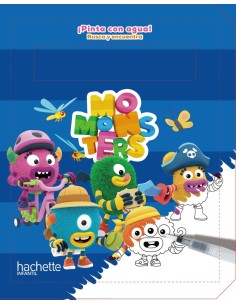 Pinta con agua Busca y encuentra Momonsters