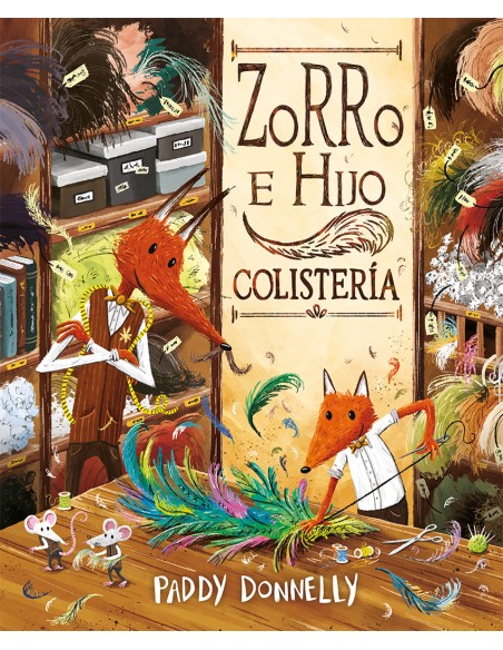 Zorro e hijo colisteria