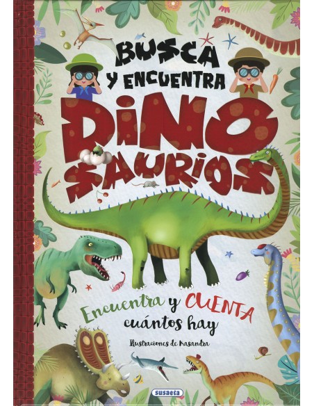Busca y encuentra dinosaurios