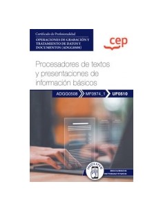 PROCESADORES DE TEXTOS Y PRESENTACIONES DE INFORMACION BASICOS OPERACI