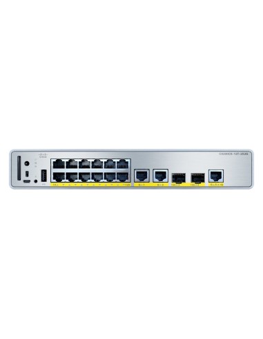 C9200CX-12T-2X2G-E switch Gestionado Gigabit Ethernet (10/100/1000) Energía sobre Ethernet (PoE)