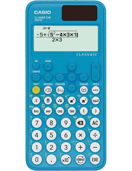 Calculadora cientifica fx 85 spcw azul classwiz solar 300 funciones