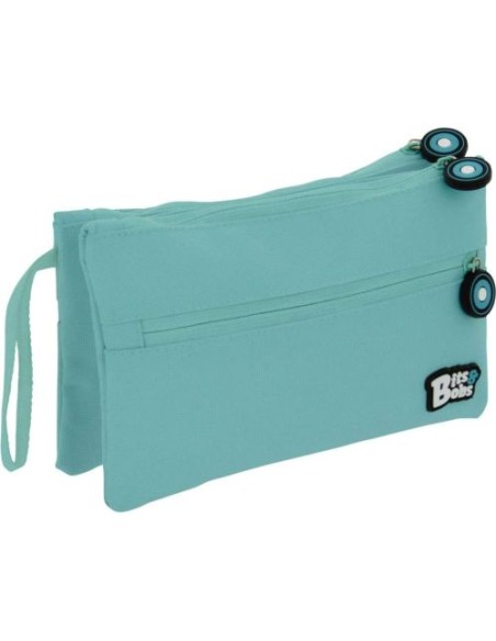 PORTATODO DOBLE PLANO BITS ampBOBS AZUL CLARO 245X12X14 CM