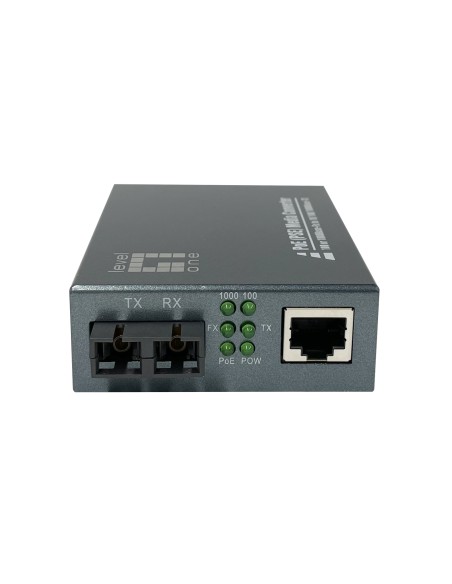 GVT-2014 convertidor de medio 1000 Mbit/s 1310 nm Monomodo Gris