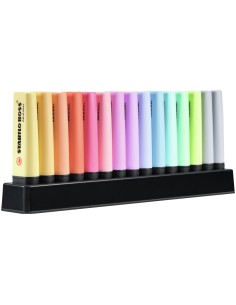  ESTUCHE 15 MARCADOR FLUORESCENTE STABILO BOSS PASTEL SURT  2