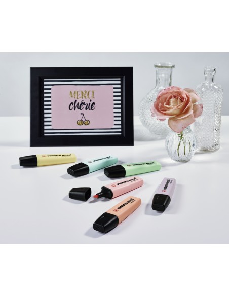  ESTUCHE 15 MARCADOR FLUORESCENTE STABILO BOSS PASTEL SURT 