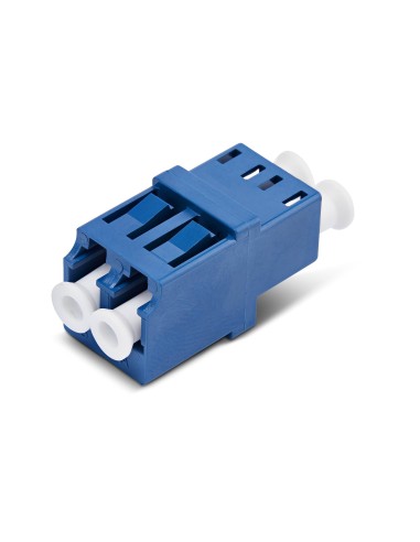 Acoplador de Fibra Óptica LC a LC Monomodo Dúplex - Acoplador de Fibra LC/UPC Monomodo para Panel de Parcheo - Acoplador Monomod